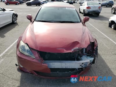 Piąte zdjęcie samochodu w środku: 2007 LEXUS IS 250 VIN:JTHBK262972044521 - miniatura