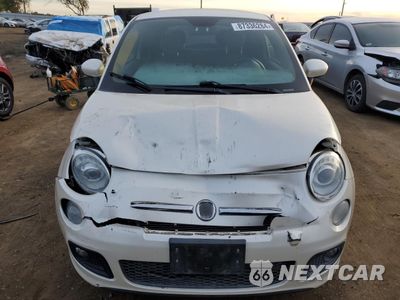 Piąte zdjęcie samochodu w środku: 2014 FIAT 500 SPORT VIN:3C3CFFBR1ET242188 - miniatura