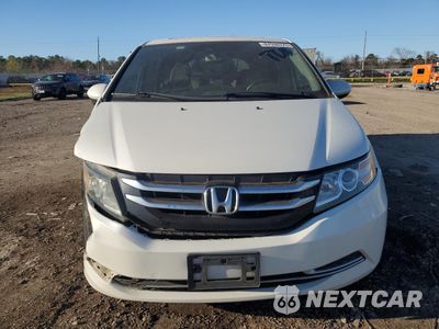 Piąte zdjęcie samochodu w środku: 2014 HONDA ODYSSEY EXL VIN:5FNRL5H66EB124027 - miniatura