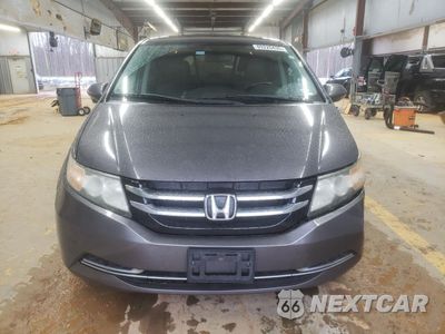 Piąte zdjęcie samochodu w środku: 2014 HONDA ODYSSEY EXL VIN:5FNRL5H68EB067555 - miniatura