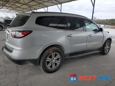 Trzecie zdjęcie samochodu z tyłu: 2017 CHEVROLET TRAVERSE LT VIN:1GNKRHKD7HJ140332 - miniatura