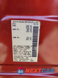 Zdjęcie 12 z 12 samochodu: 2014 NISSAN LEAF S VIN:1N4AZ0CP7EC331768 - miniatura