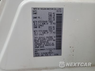 Zdjęcie 15 z 15 samochodu: 2015 INFINITI QX60 VIN:5N1AL0MN6FC520529 - miniatura