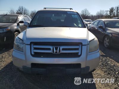 Piąte zdjęcie samochodu w środku: 2007 HONDA PILOT EXL VIN:2HKYF18567H518554 - miniatura