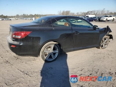 Trzecie zdjęcie samochodu z tyłu: 2012 LEXUS IS 250 VIN:JTHFF2C23C2523988 - miniatura