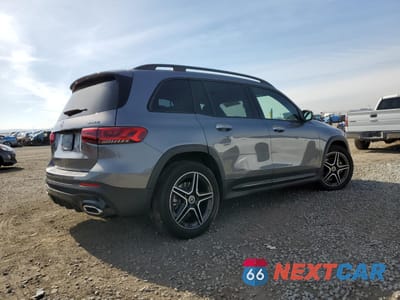 Trzecie zdjęcie samochodu z tyłu: 2023 MERCEDES-BENZ GLB 250 4MATIC VIN:W1N4M4HB4PW320229 - miniatura