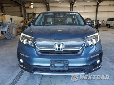 Piąte zdjęcie samochodu w środku: 2019 HONDA PILOT EXL VIN:5FNYF6H59KB068824 - miniatura