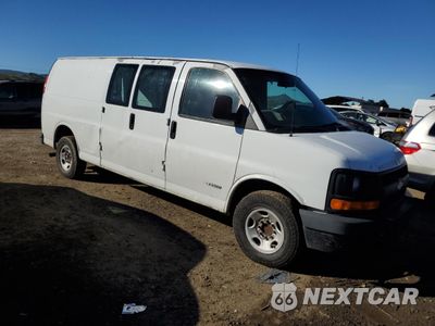 Czwarte zdjęcie samochodu z boku: 2004 CHEVROLET EXPRESS G2500 VIN:1GCGG29V341122579 - miniatura