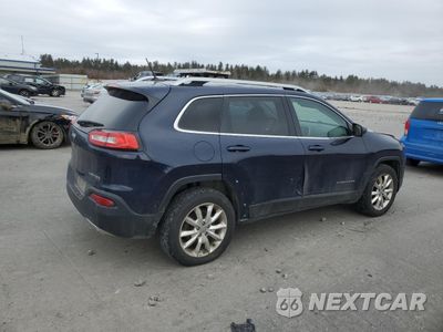 Trzecie zdjęcie samochodu z tyłu: 2015 JEEP CHEROKEE LIMITED VIN:1C4PJMDSXFW615739 - miniatura