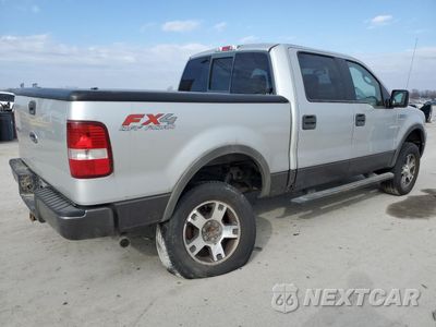 Trzecie zdjęcie samochodu z tyłu: 2005 FORD F150 SUPERCREW VIN:1FTPW14585KD48438 - miniatura