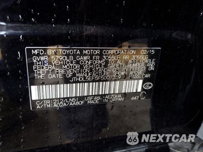 Zdjęcie 12 z 12 samochodu: 2015 LEXUS LS 460L VIN:JTHDL5EF5F5007359 - miniatura