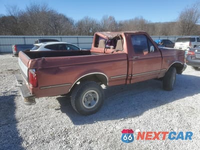 Trzecie zdjęcie samochodu z tyłu: 1995 FORD F150 VIN:1FTDF15Y8SLB96114 - miniatura