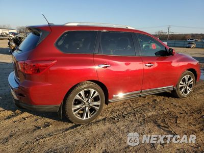 Trzecie zdjęcie samochodu z tyłu: 2018 NISSAN PATHFINDER S VIN:5N1DR2MN4JC677914 - miniatura