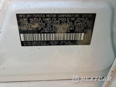Zdjęcie 15 z 15 samochodu: 2018 LEXUS IS 300 VIN:JTHBA1D27J5082206 - miniatura