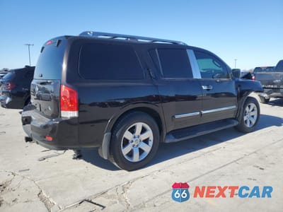 Trzecie zdjęcie samochodu z tyłu: 2011 NISSAN ARMADA SV VIN:5N1BA0ND5BN610754 - miniatura