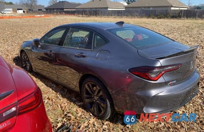 Trzecie zdjęcie samochodu z tyłu: 2023 ACURA TLX A-SPEC VIN:19UUB6F59PA003826 - miniatura