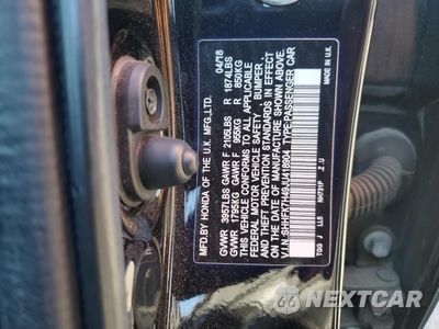 Zdjęcie 14 z 15 samochodu: 2018 HONDA CIVIC SPORT VIN:SHHFK7H49JU418904 - miniatura