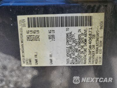 Zdjęcie 15 z 15 samochodu: 2010 NISSAN ALTIMA BASE VIN:1N4AL2AP5AN406871 - miniatura
