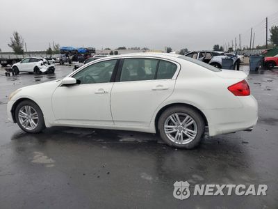 Drugie zdjęcie samochodu z przodu: 2013 INFINITI G37 VIN:JN1CV6AR3DM763338 - miniatura
