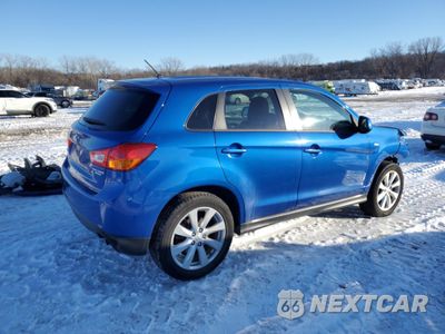 Trzecie zdjęcie samochodu z tyłu: 2015 MITSUBISHI OUTLANDER SPORT ES VIN:4A4AP3AU7FE035786 - miniatura