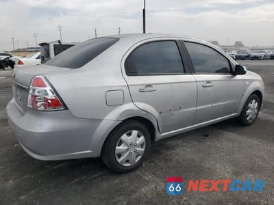 Trzecie zdjęcie samochodu z tyłu: 2008 CHEVROLET AVEO BASE VIN:KL1TD56658B175331 - miniatura
