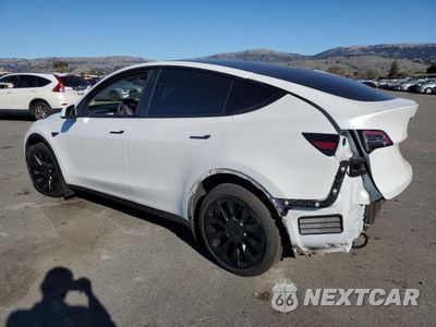 Drugie zdjęcie samochodu z przodu: 2021 TESLA MODEL Y VIN:5YJYGDEE7MF074128 - miniatura