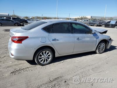 Trzecie zdjęcie samochodu z tyłu: 2019 NISSAN SENTRA S VIN:3N1AB7APXKY360150 - miniatura