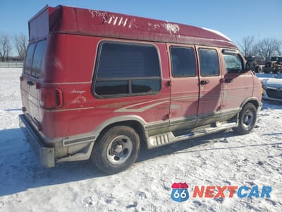 Trzecie zdjęcie samochodu z tyłu: 2001 DODGE RAM VAN B1500 VIN:2B6HB11Y11K532448 - miniatura