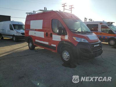 Czwarte zdjęcie samochodu z boku: 2023 RAM PROMASTER 1500 1500 HIGH VIN:3C6LRVBG4PE556072 - miniatura