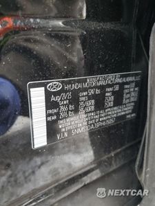 Zdjęcie 15 z 16 samochodu: 2023 HYUNDAI SANTA FE SE VIN:5NMS1DAJ3PH615057 - miniatura