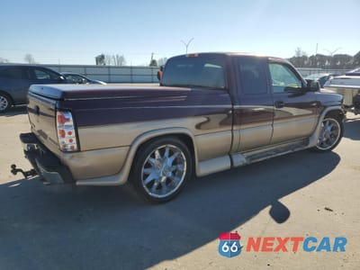 Trzecie zdjęcie samochodu z tyłu: 1999 CHEVROLET SILVERADO C1500 VIN:2GCEC19T3X1274470 - miniatura