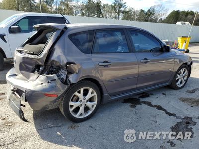 Trzecie zdjęcie samochodu z tyłu: 2009 MAZDA 3 S VIN:JM1BK343091213661 - miniatura