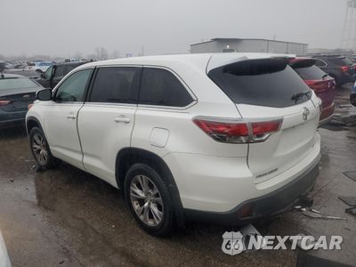 Drugie zdjęcie samochodu z przodu: 2014 TOYOTA HIGHLANDER LE VIN:5TDBKRFH6ES052063 - miniatura