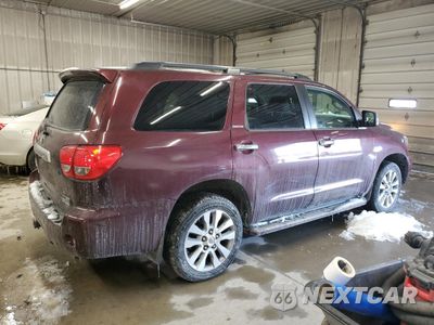 Trzecie zdjęcie samochodu z tyłu: 2008 TOYOTA SEQUOIA LIMITED VIN:5TDBY68A18S016203 - miniatura