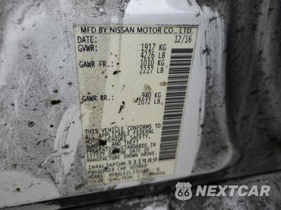 Zdjęcie 12 z 12 samochodu: 2017 NISSAN ALTIMA 2.5 VIN:1N4AL3AP5HN331489 - miniatura