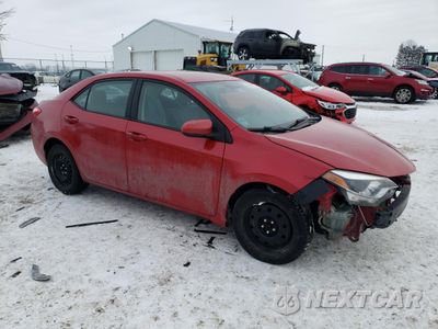 Czwarte zdjęcie samochodu z boku: 2014 TOYOTA COROLLA L VIN:2T1BURHE4EC087304 - miniatura