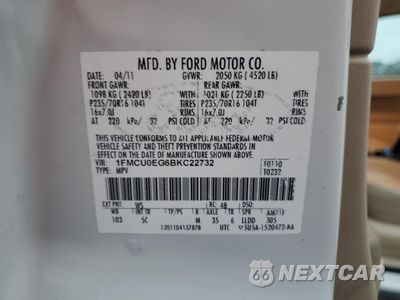Zdjęcie 14 z 14 samochodu: 2011 FORD ESCAPE LIMITED VIN:1FMCU0EG6BKC22732 - miniatura