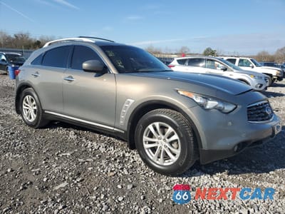 Czwarte zdjęcie samochodu z boku: 2010 INFINITI FX35 VIN:JN8AS1MW0AM854990 - miniatura
