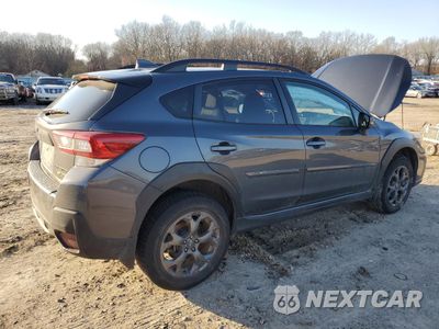 Trzecie zdjęcie samochodu z tyłu: 2021 SUBARU CROSSTREK SPORT VIN:JF2GTHSC0MH348353 - miniatura