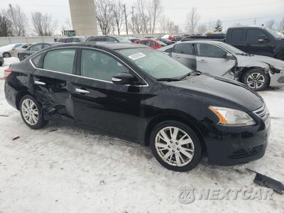 Czwarte zdjęcie samochodu z boku: 2014 NISSAN SENTRA S VIN:3N1AB7AP5EY208538 - miniatura