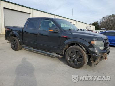 Czwarte zdjęcie samochodu z boku: 2013 FORD F150 SUPERCREW VIN:1FTFW1CT5DFB57417 - miniatura