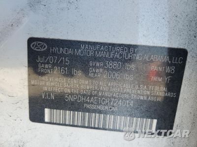Zdjęcie 14 z 14 samochodu: 2016 HYUNDAI ELANTRA SE VIN:5NPDH4AE1GH724014 - miniatura