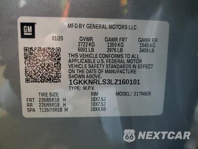 Zdjęcie 15 z 16 samochodu: 2020 GMC ACADIA SLE VIN:1GKKNRLS3LZ160101 - miniatura