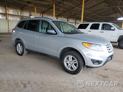 Czwarte zdjęcie samochodu z boku: 2010 HYUNDAI SANTA FE GLS VIN:5NMSG3AB7AH345419 - miniatura
