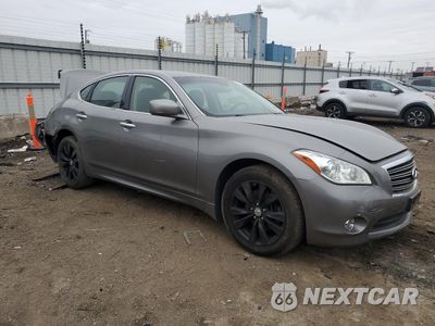 Czwarte zdjęcie samochodu z boku: 2012 INFINITI M56 X VIN:JN1AY1AR4CM580353 - miniatura