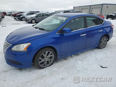 2014 NISSAN SENTRA S 3N1AB7AP6EY281191 - główne zdjęcie licytacji z USA - miniatura