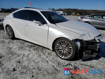 Czwarte zdjęcie samochodu z boku: 2022 LEXUS IS 300 VIN:JTHDA1D22N5119256 - miniatura