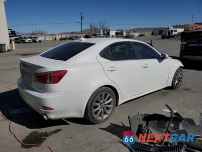 Trzecie zdjęcie samochodu z tyłu: 2012 LEXUS IS 250 VIN:JTHBF5C27C5183078 - miniatura