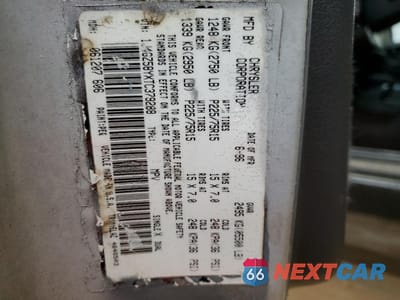 Zdjęcie 15 z 15 samochodu: 1996 JEEP GRAND CHEROKEE LAREDO VIN:1J4GZ58Y2TC203321 - miniatura