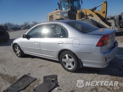 Drugie zdjęcie samochodu z przodu: 2004 HONDA CIVIC EX VIN:1HGES26724L011846 - miniatura